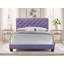 Lit double en velours mauve Modena-83537956-83537959