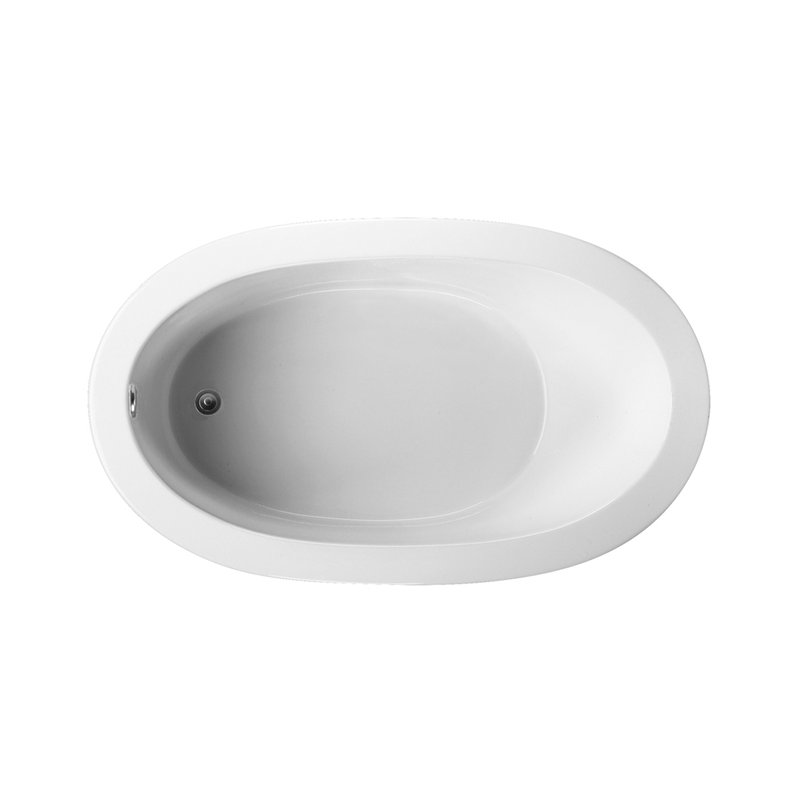 Adena 4 DoloMatte 73" x 36" Soaking Solid Surface Bathtub, Drop in, 20" H x 63" W x 35" D