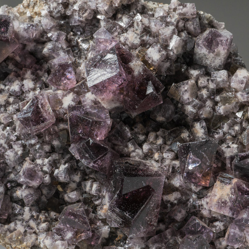Purple Fluorite from Greenlaws Mine, Victoria Flatt, Weardale, County Durham, England (3 Lbs)