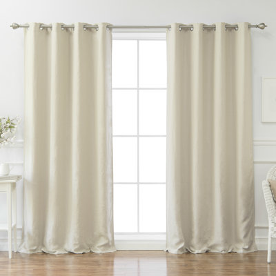 Ponticus Linen Blackout Curtain Single Panel