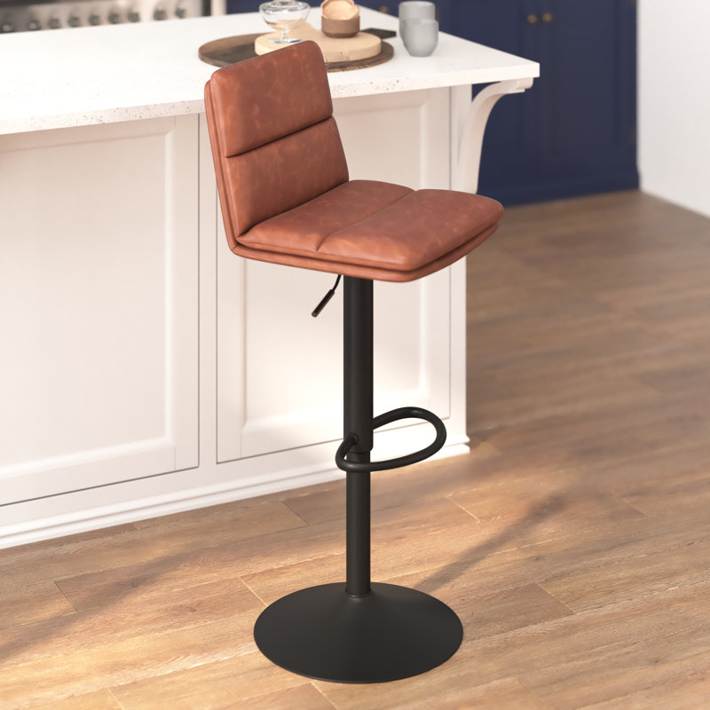 Tabourets de bar Yarisel, Brun