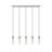 Mortola 5 - Light Dimmable Square / Rectangle Chandelier-90565823