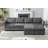 Toxi Upholstered Modular Sectional Sofa with Reversible Ottomans-382000898