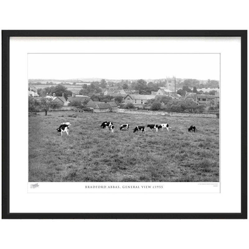 Bradford Abbas, General View C1955 by Francis Frith - Single Picture Frame Print, 45cm H x 60cm W x 2.3cm D