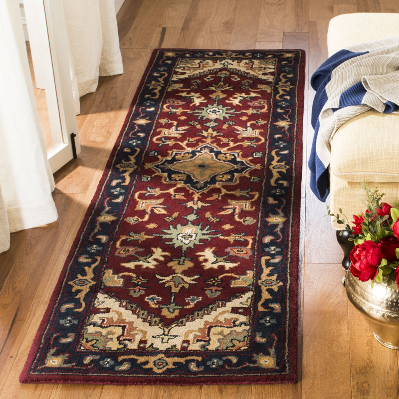Alger Hand Tufted Wool Oriental Rug, Runner 2'3" x 8'