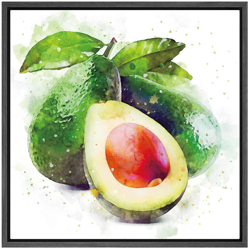Avocat, reproduction d'art sur toile, H 16 po x l 16 po