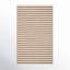 Tapis en laine naturel / ivoire Renelso-1666101433