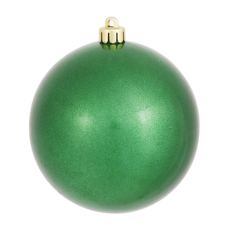 Décoration de boule décorative des Fêtes, Vert, 8"