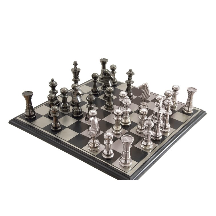 Helcee 2 Player Metal Chess