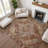 Premium Machine Washable Lucchesi AMF1761 Border Rug-955452426
