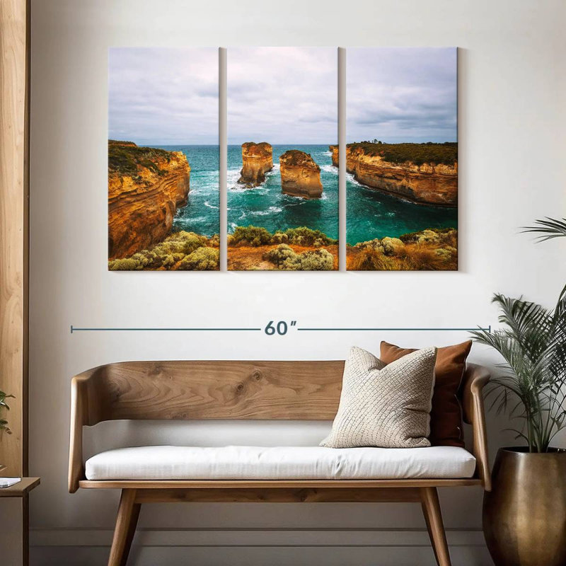 Gillard Loch Ard Gorge Cliffs, 32" H x 50" W