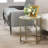 Ankrum Round Coffee Table With Glass Top