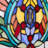 30"L Oakley Tiffany Stained Glass Pub Panel