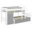 Loft Bunk Bed With Drawers And Ladder-105763507