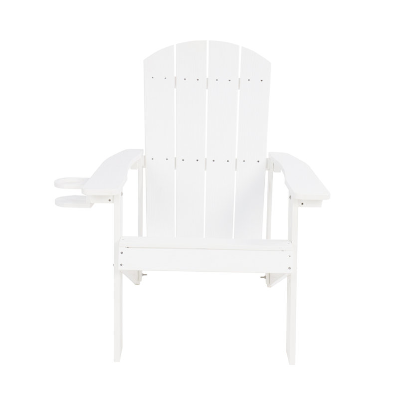 Lounge chair, suitable for all seasons: Outdoor lounge chair, made of sturdy HIPS material, equipped with 304 stainless steel accessories.