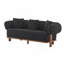 Round Arm Curved Sofa-Beige-1810084765