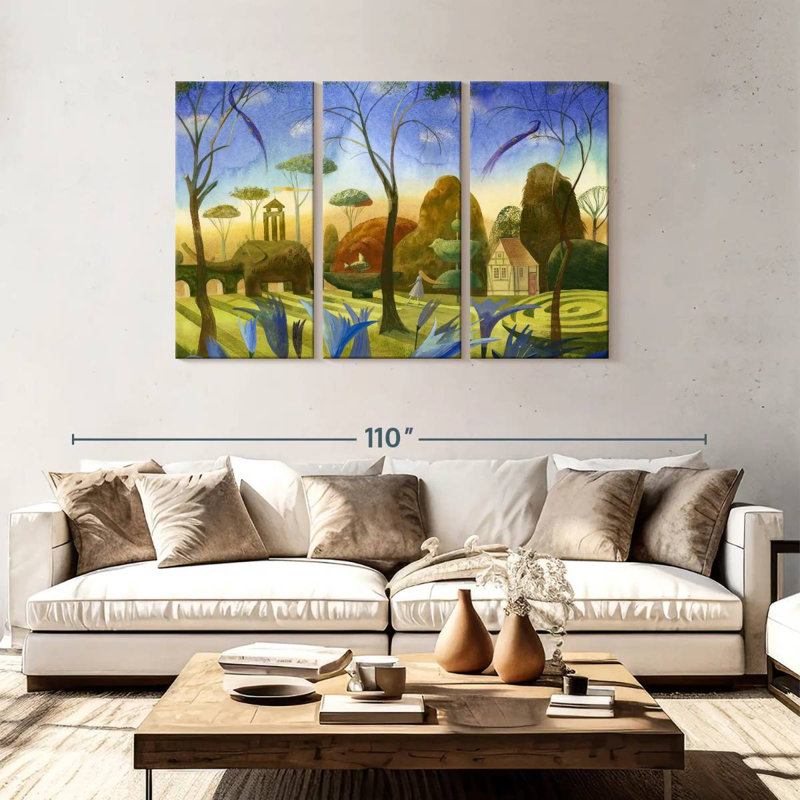 Senne The Magic Garden, 48" H x 74" W