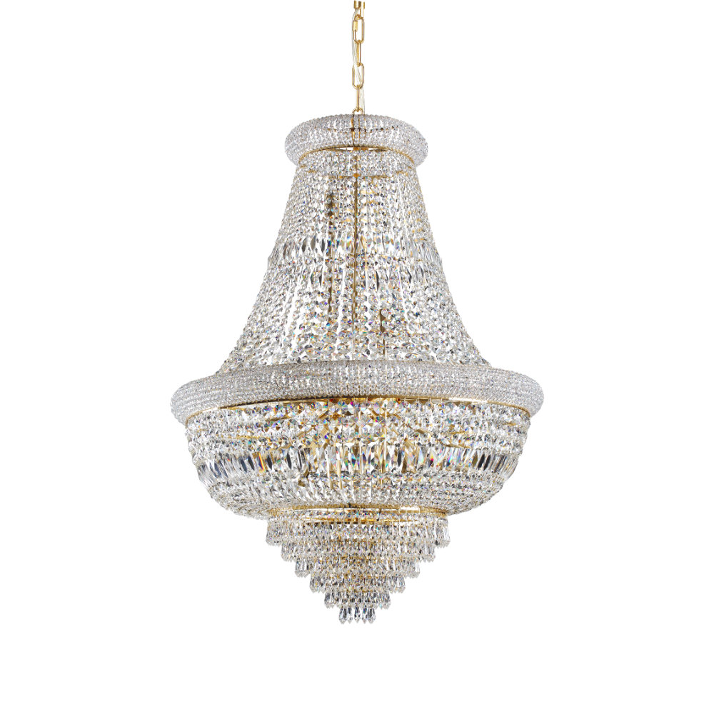 24 - Light Crystal Chandelier