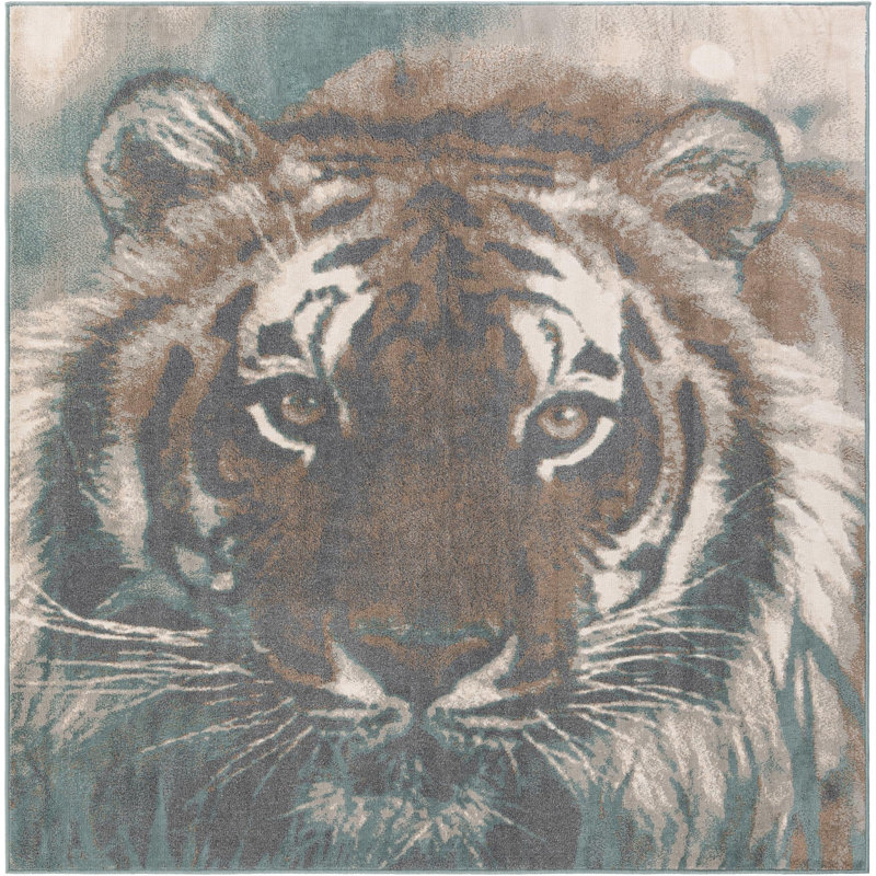 Eyes Telaya Rug, Square 7'10"