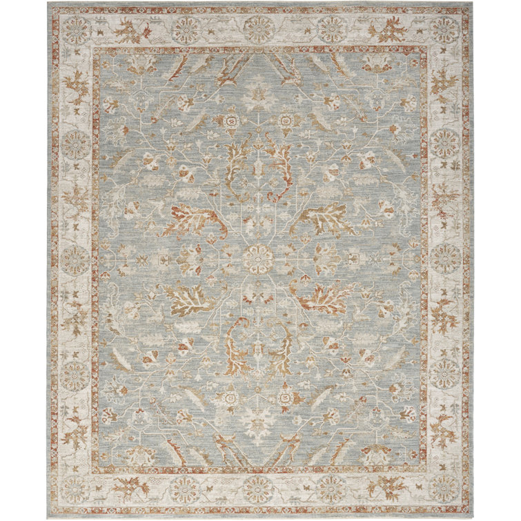 Castanon Oriental Gray Area Rug