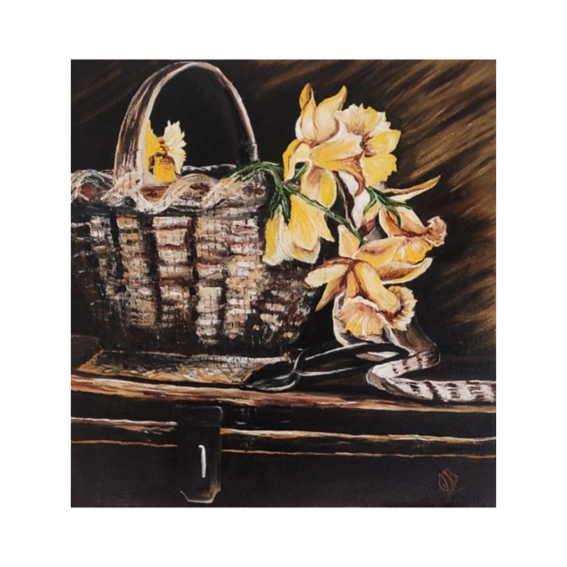Garden Series | Huile sur toile | Par Qureysh Basrai | Décoration murale