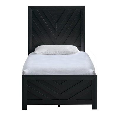 Moriz 80016FE3DF714C28ADEF210CDE61B385 TWIN BED Black