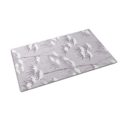 Non-Slip Floral Outdoor Doormat