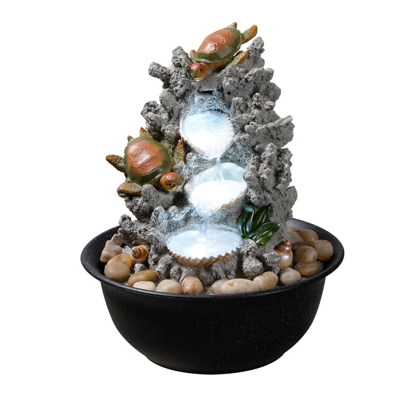 Fontaine d'intérieur pour table avec lumière DEL
