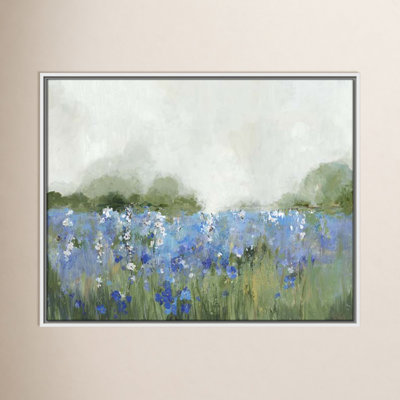 Meadows Bluebels Field "Meadows Bluebells Field" Print