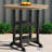 Chrisann Round Outdoor Bar Table With Umbrella Hole , 45.13'' in. W 45.13'' in. D