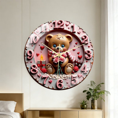 Horloge murale 16 po