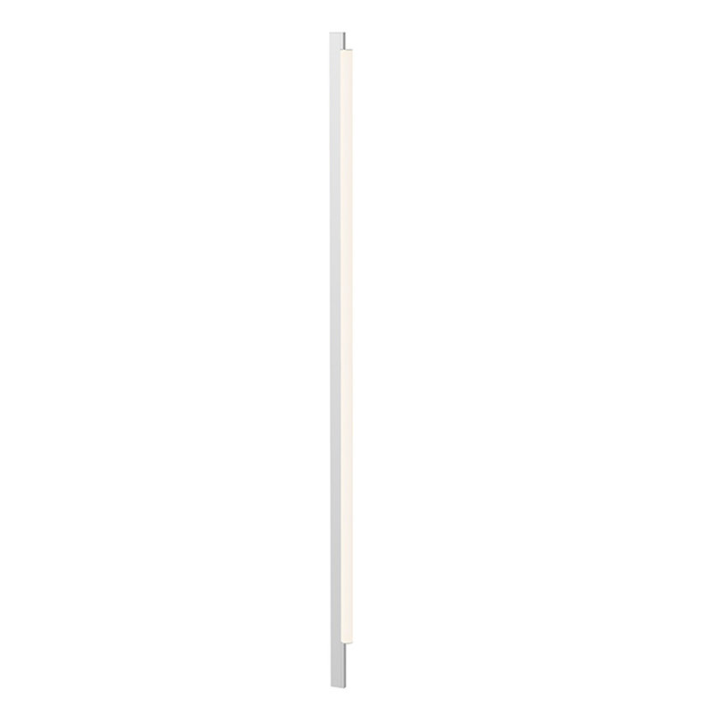 Keel Wall Sconce, Bright Satin Aluminum