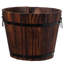 Pot à fleurs en bois massif Eugenia Whiskey-1098073726