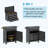 Tool Chest, 5-Drawer Rolling Tool Chest With Locking System & Detachable Top, Drawers for Garage Warehouse Repair Shop