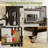 Kitchen Bakers Rack With Power Outlet And Pegboard, Free Standing Storage Shelf With Adjustable Shelves And Heavy-Duty Casters For Microwave, Appliances, And Organization