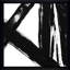 «Strokes in Noir II» par Megan Morris - impression d'un seul cadre-86901982
