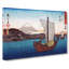 Okitsu by Utagawa Hiroshige - Wrapped Canvas-55360376