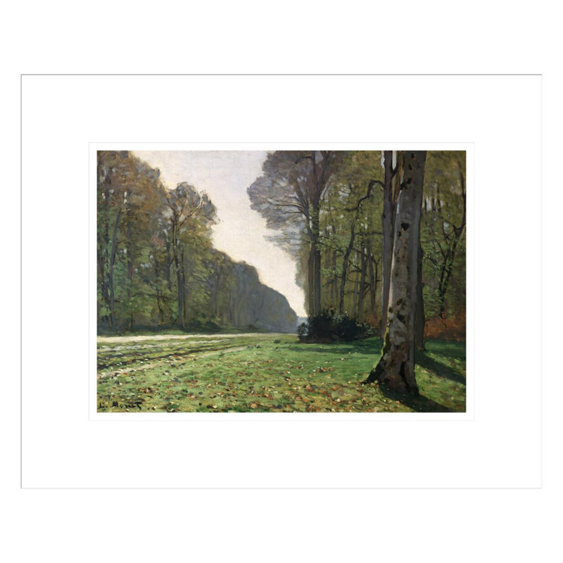 Claude Monet - Estampe numérique encadrée, H 13,56 po x l 16,75 po