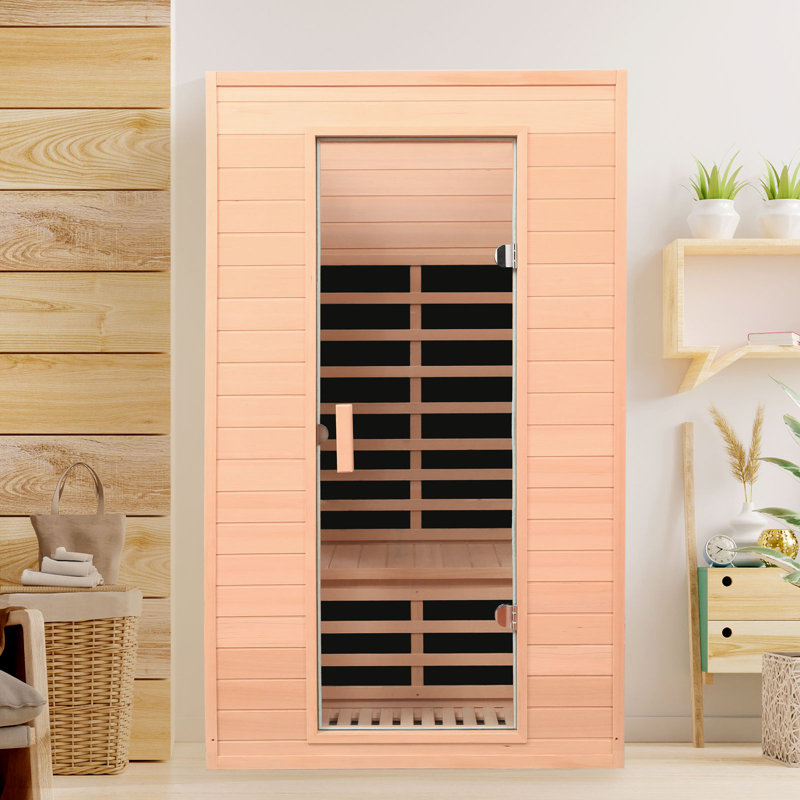 Sauna infrarouge lointain 2 personnes en pruche