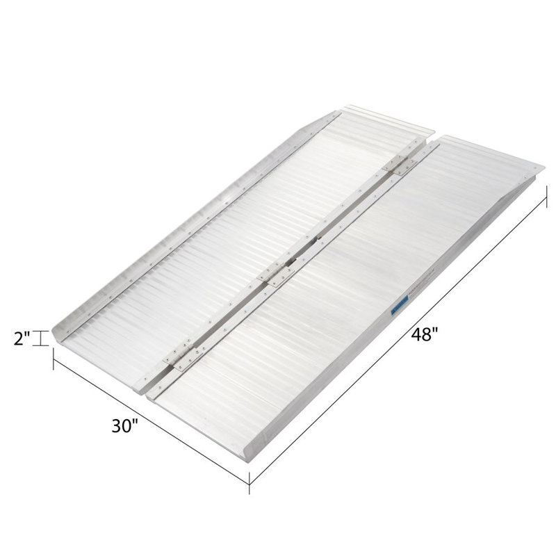 Rampe portative 2 po Silver Spring, H 1,25 po x l 30 po x L 48 po