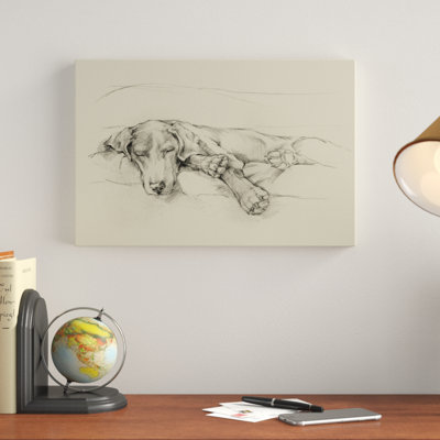 Dog Days II 1 Piece Wall Art