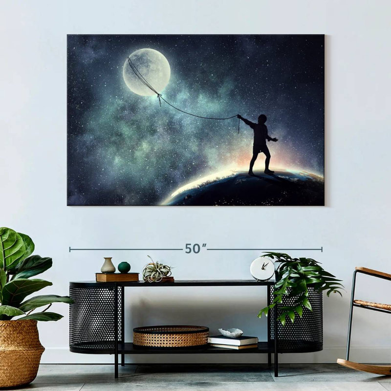 Oberle Catch The Moon, 34" H x 51" W