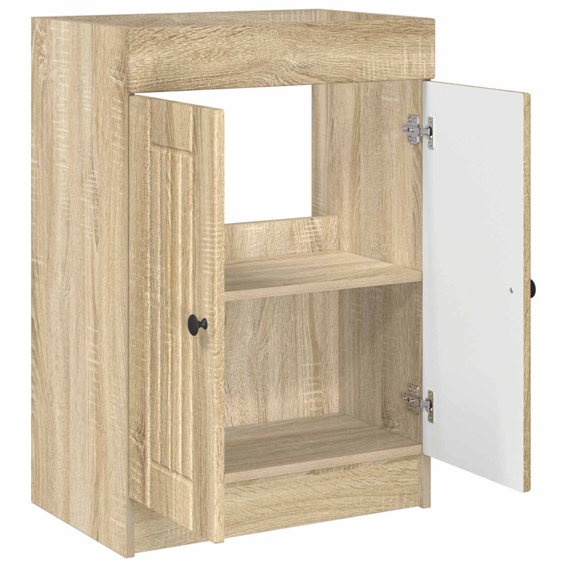 78.5cm Bathroom Vanity Base Only, Sonoma Oak