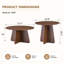Ensemble de 2 tables basses gigognes Nestique-131079260