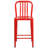 Carouthers 24" Commercial Grade Metal Counter Height Stool with Footrest by Flash Furniture-527227254-447138938
