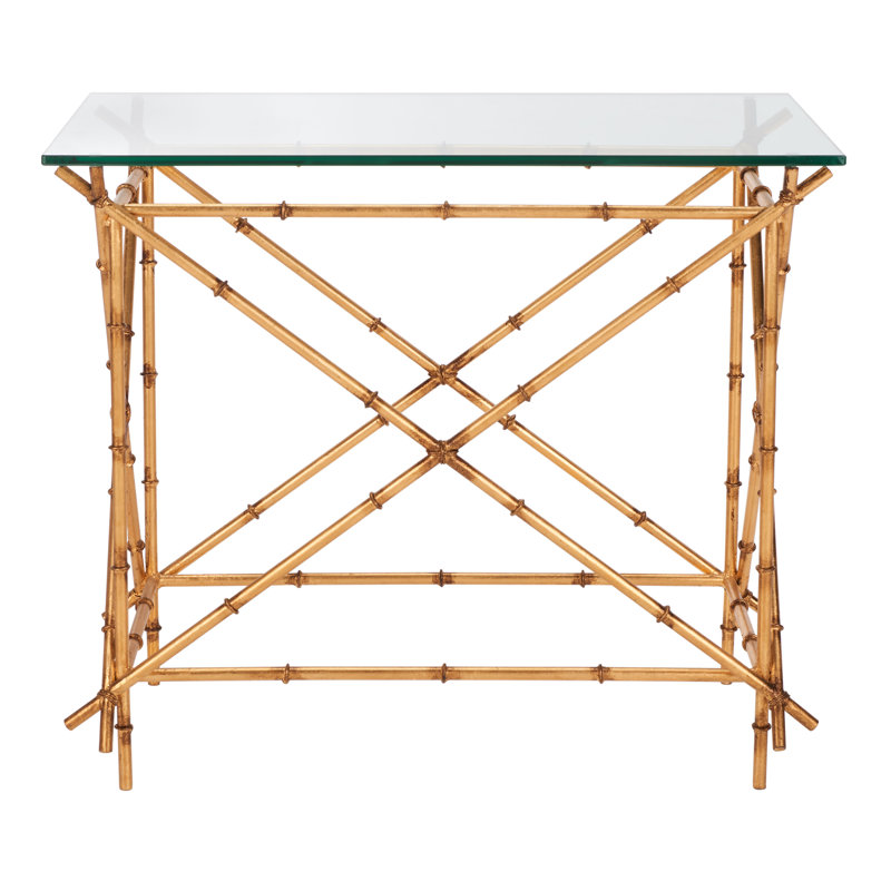 Bengtson Glass Top End Table