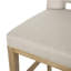 Ensemble de 2 tabourets de comptoir 27 pouces, tissu