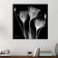 Gentian White - Wrapped Canvas Print-550540715