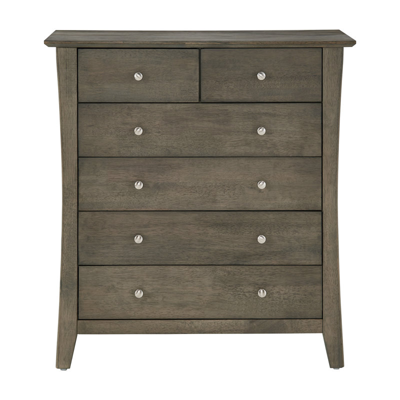 Cyprus 33.86 " W 6 - Drawer Dresser