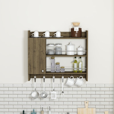 Wall Mounted Required Spice Rack